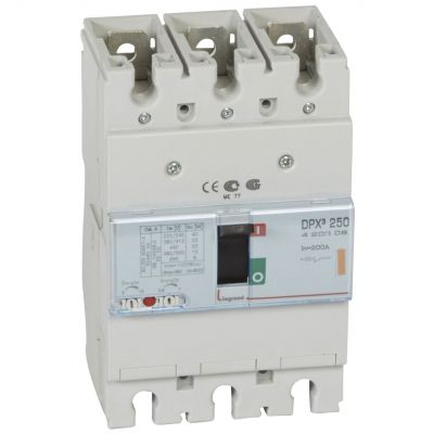 Wyłącznik DPX3 250 3P 200A 25Ka 420208 LEGRAND (420208)